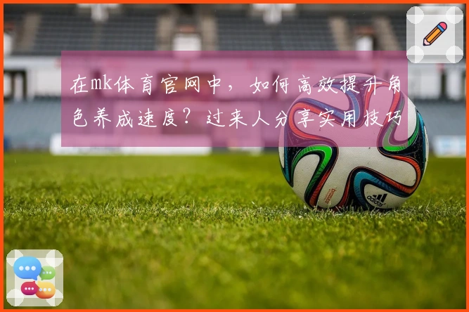 在mk体育官网中，如何高效提升角色养成速度？过来人分享实用技巧！